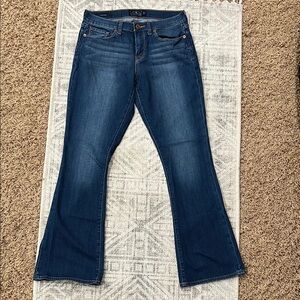 Lucky Brand Blue Flare Wide Leg Jeans